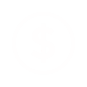 Dollar White Icons CB C